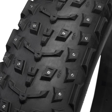 45NRTH-Dillinger5-studded-folding-60tpi-26x4.6, studio detail view of studs