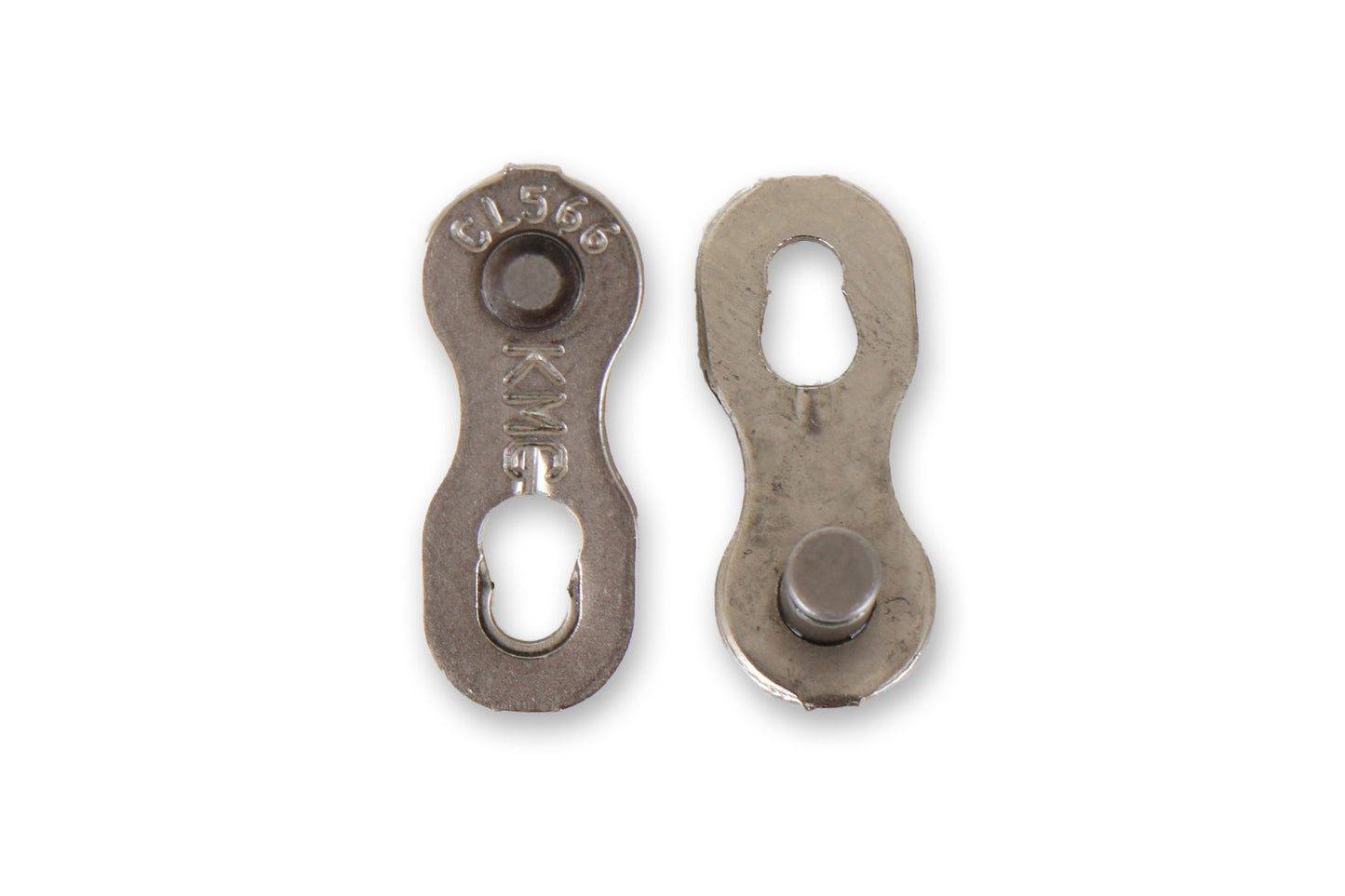 KMC CL566 9 Speed Silver Missing Link studio image front