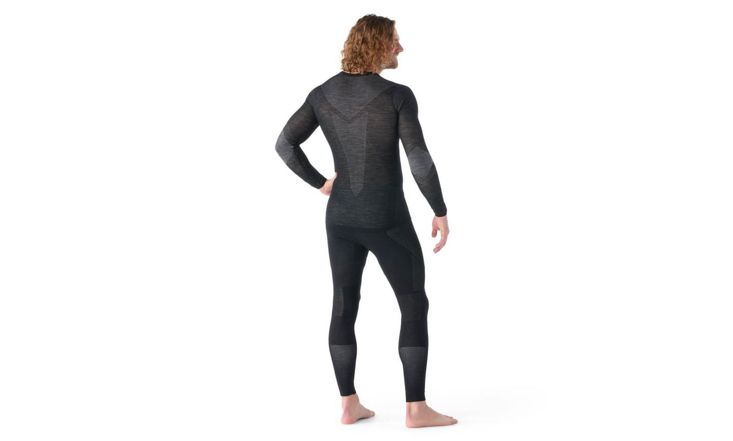 Smartwool Intraknit Thermal Merino Base Layer Crew Black/White