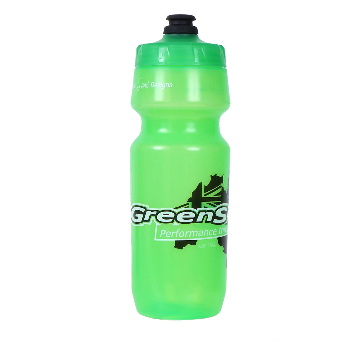 Great Grippy Green Greenspeed Water Bottle! Easy-open spout.