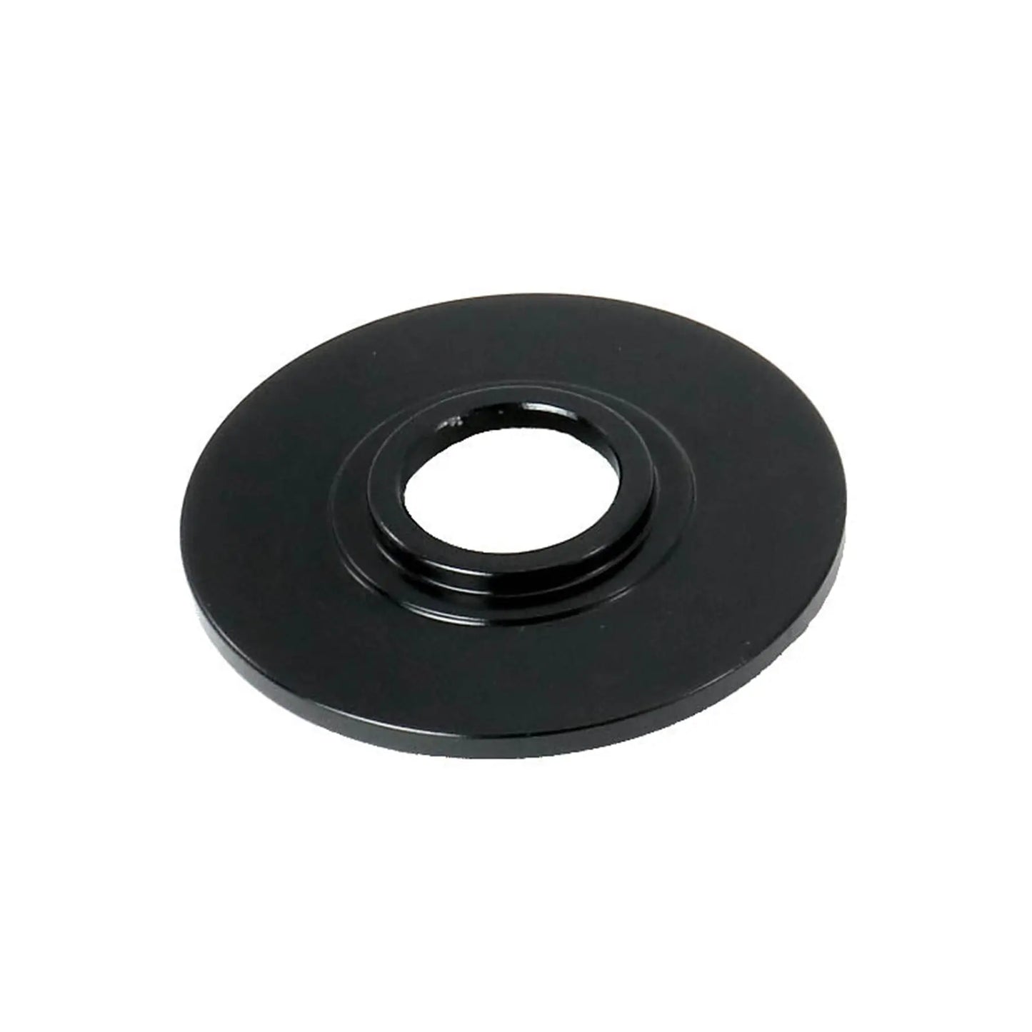 Bottom view of the HP Velotechnik Dust Cap for Trike Hubs against a white background.