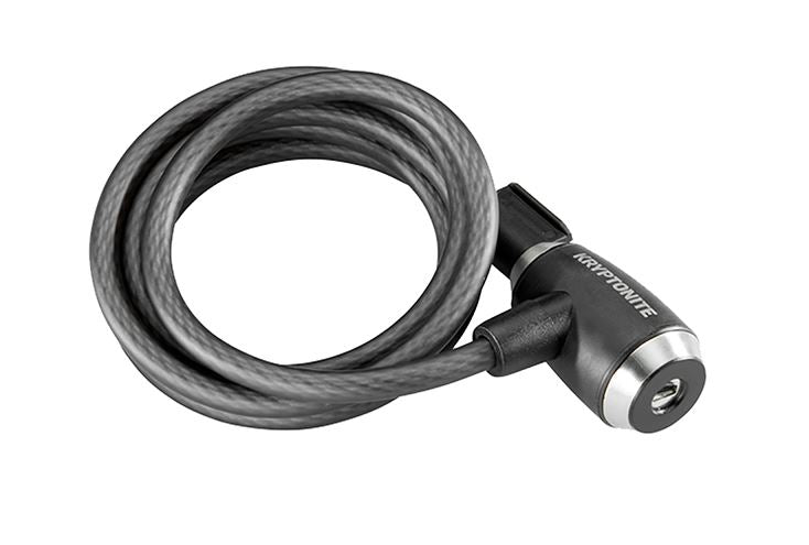 Kryptonite KryptoFlex 1018 Key 6' x 10mm Black Cable Lock studio image