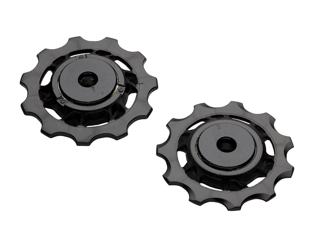 SRAM 2010 & Later X9 and X7 9 & 10 Speed Pulley Kit two of them shown on a white background