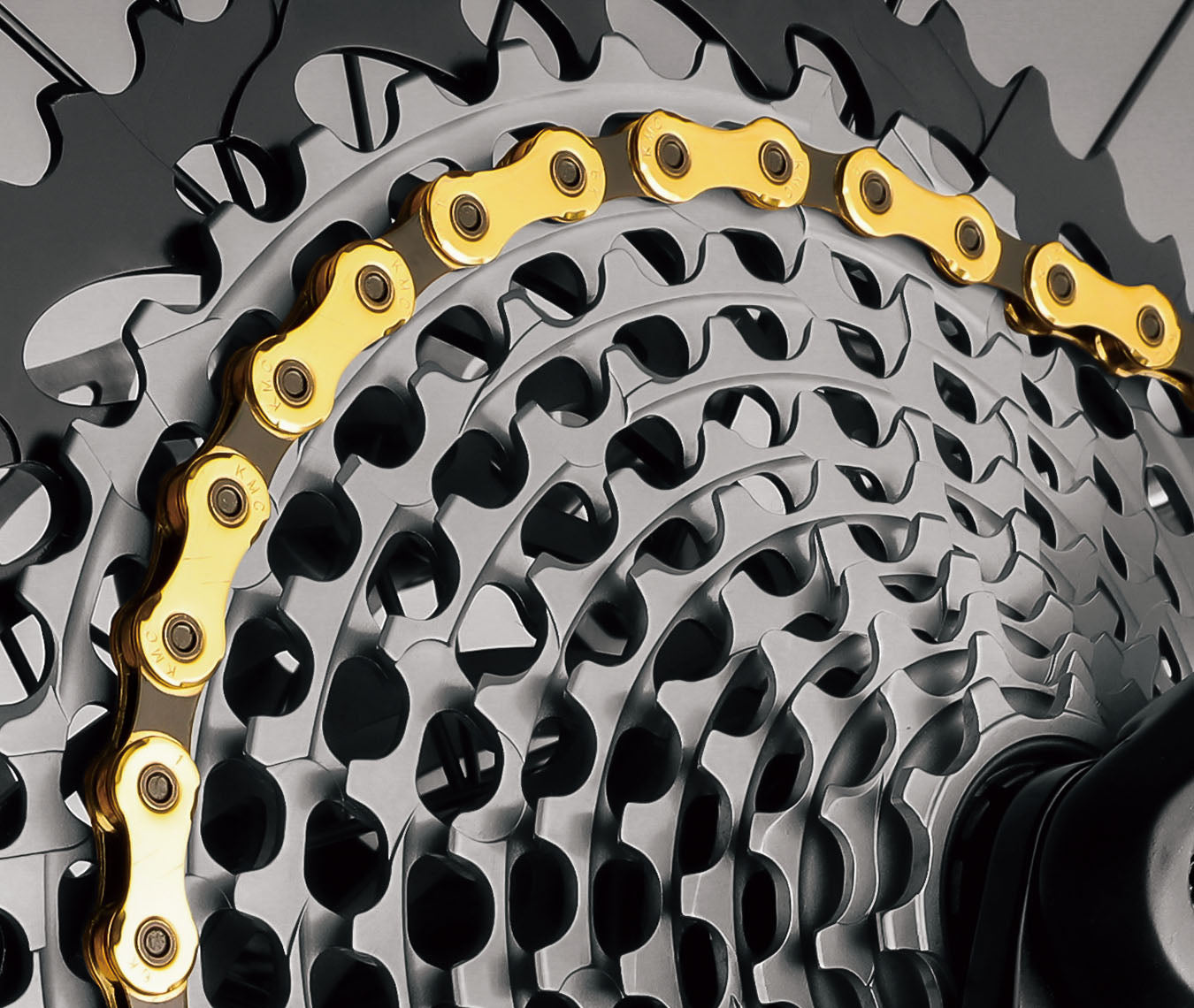 KMC X 12 Speed 126 Link Ti Gold Chain