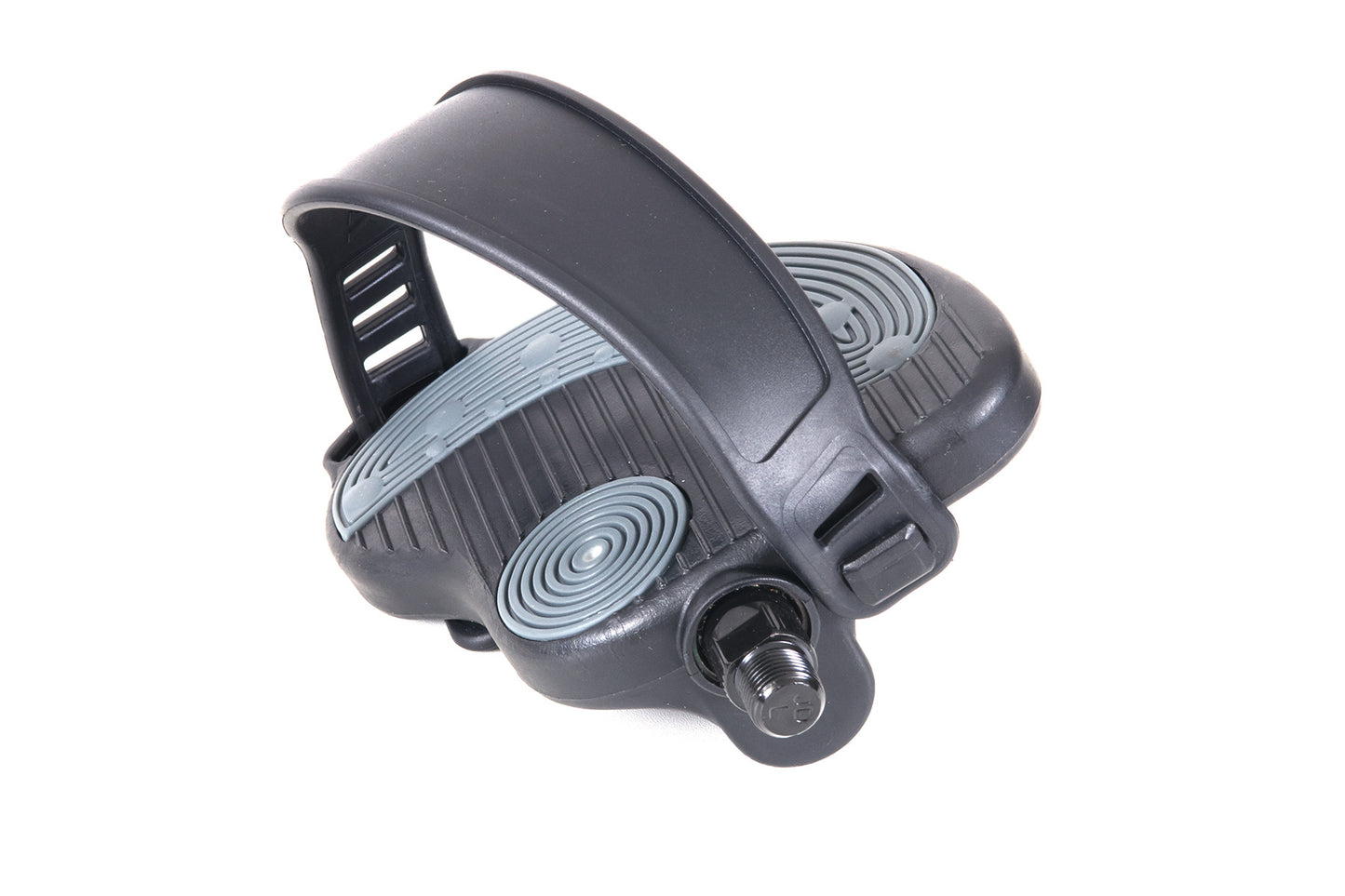 Sunlite Exerciser Flat Pedal with Strap 9/16" studio image quarter