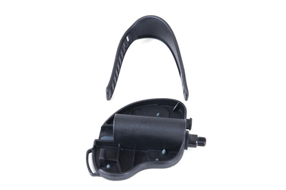 Sunlite Exerciser Flat Pedal with Strap 9/16" studio image with strap separated