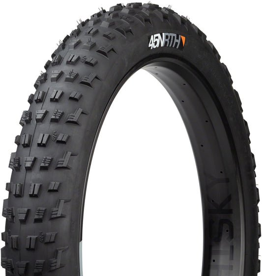 45NRTH Vanhelga 120tpi Folding Black Tire 26 x 4.2 (107-559mm) Side Studio Image