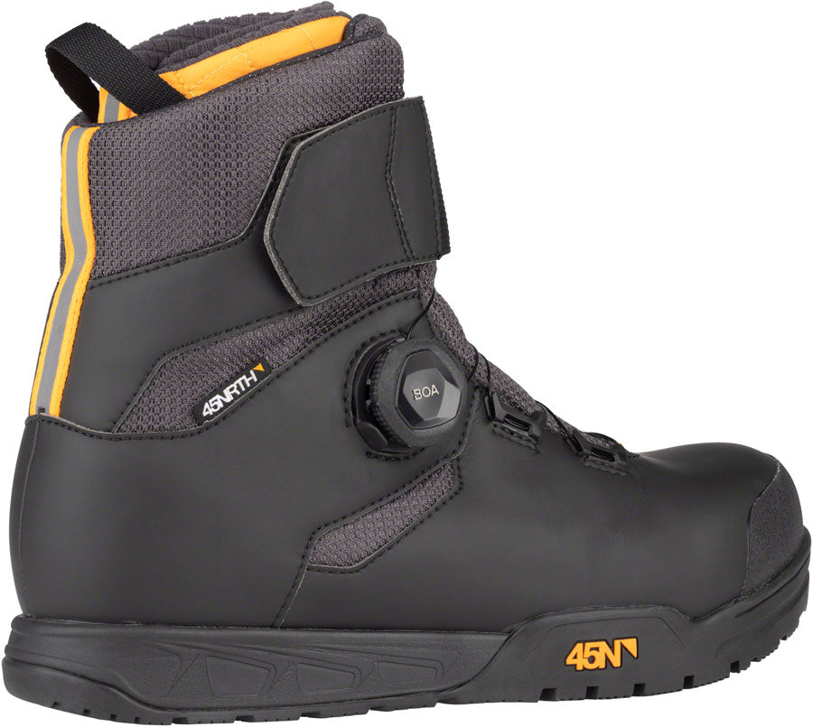 45NRTH Wölvhammer BOA Cycling Boot Black Side Studio Image