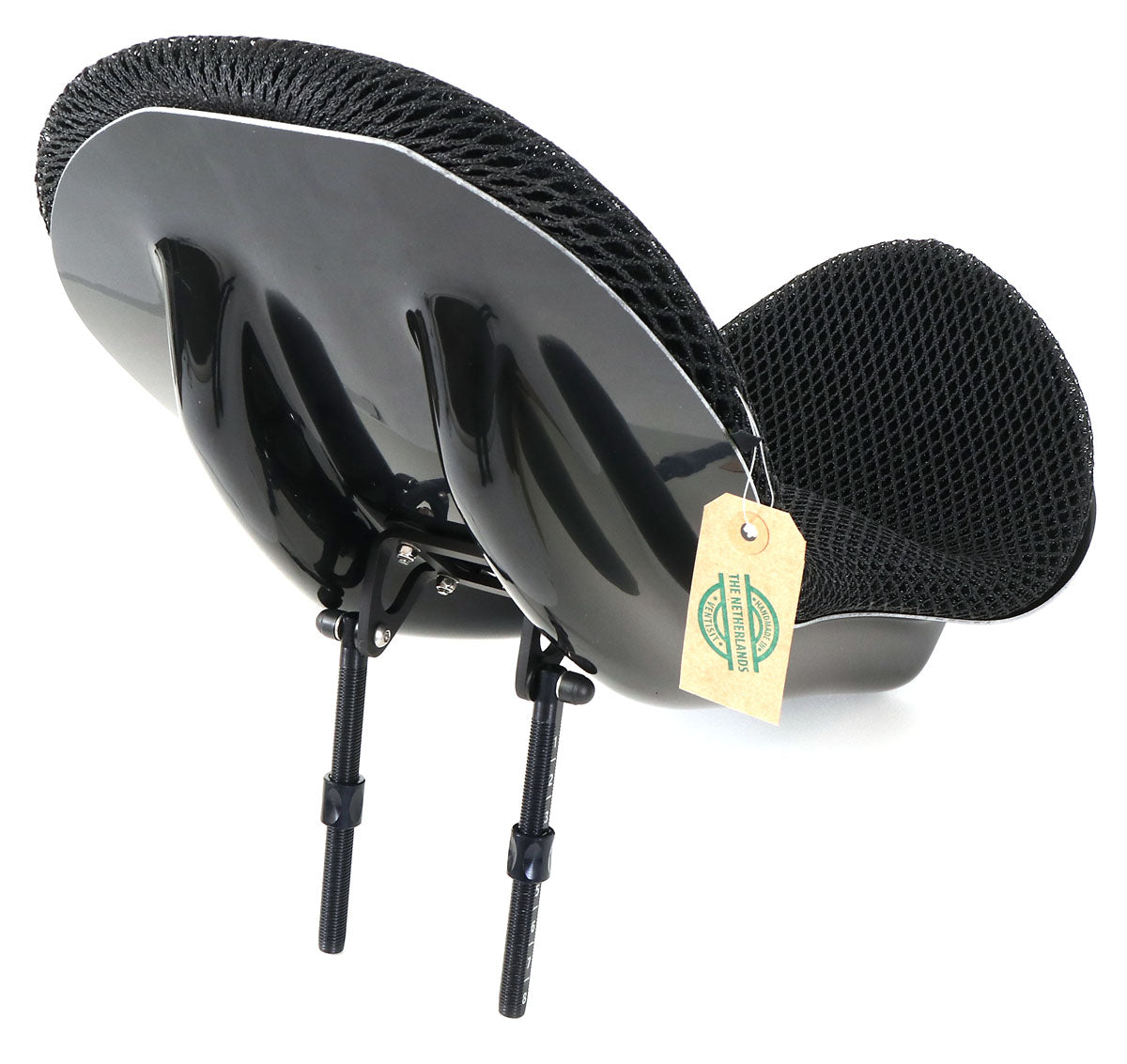 Azub Composite Hardshell Seat w/Ventisit Pad & Mounting Hardware for recumbent bike studio image rear 3/4 view