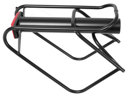 Azub Rear Bike Rack, studio side view