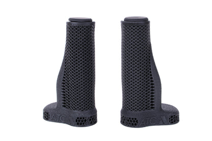 ATC Bio Vertical Grips for recumbent trike studio image rear quarter view
