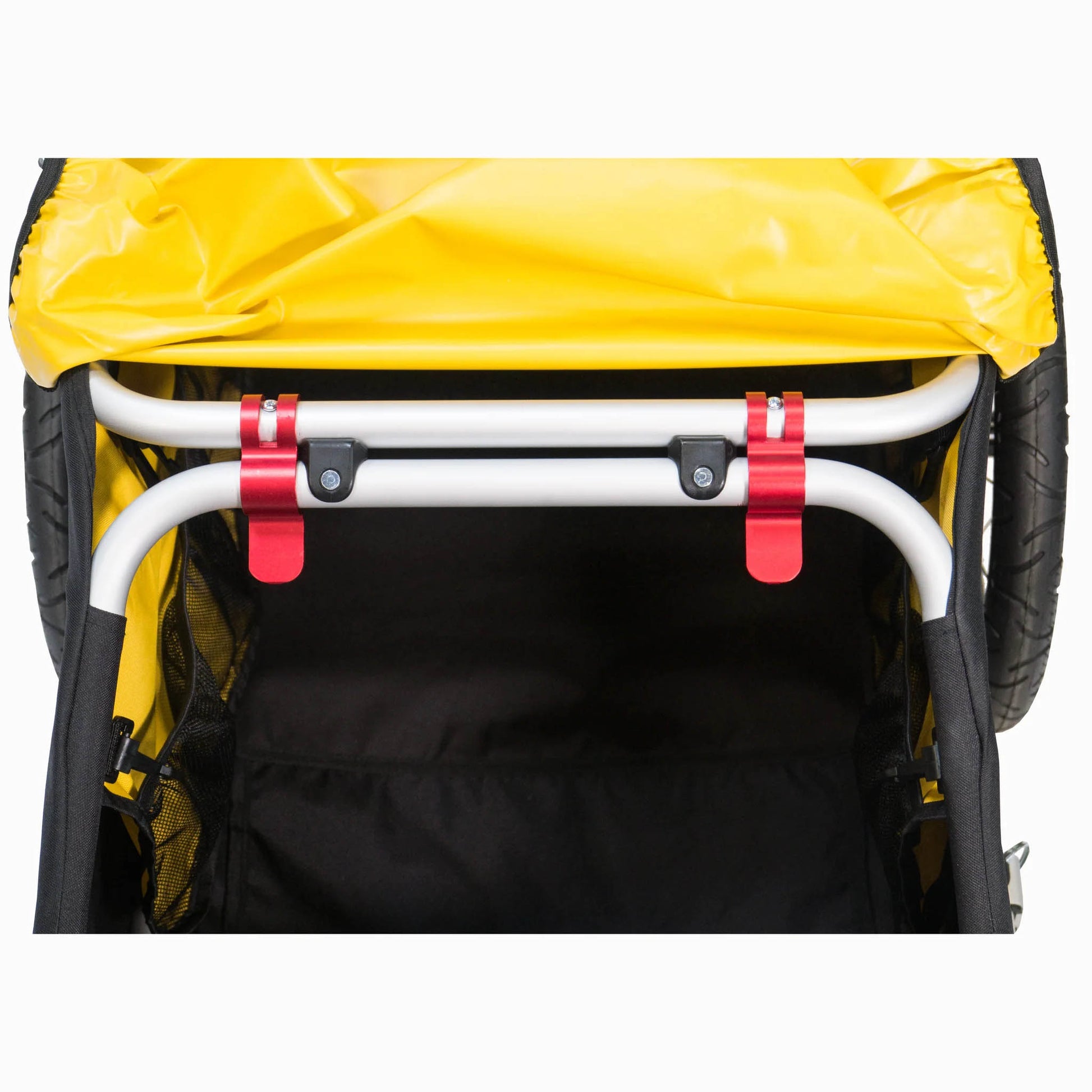 Burley Nomad Cargo Trailer interior frame studio image
