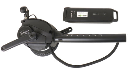 Catrike Bosch Active Line Smart eKit, studio side view with battery