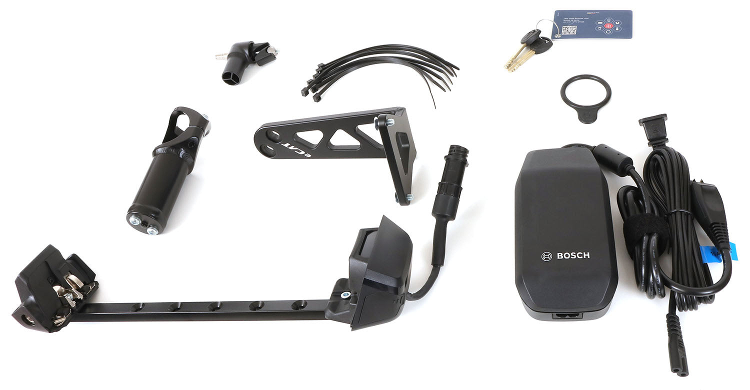 Catrike Bosch Active Line Smart eKit, studio mounting components view