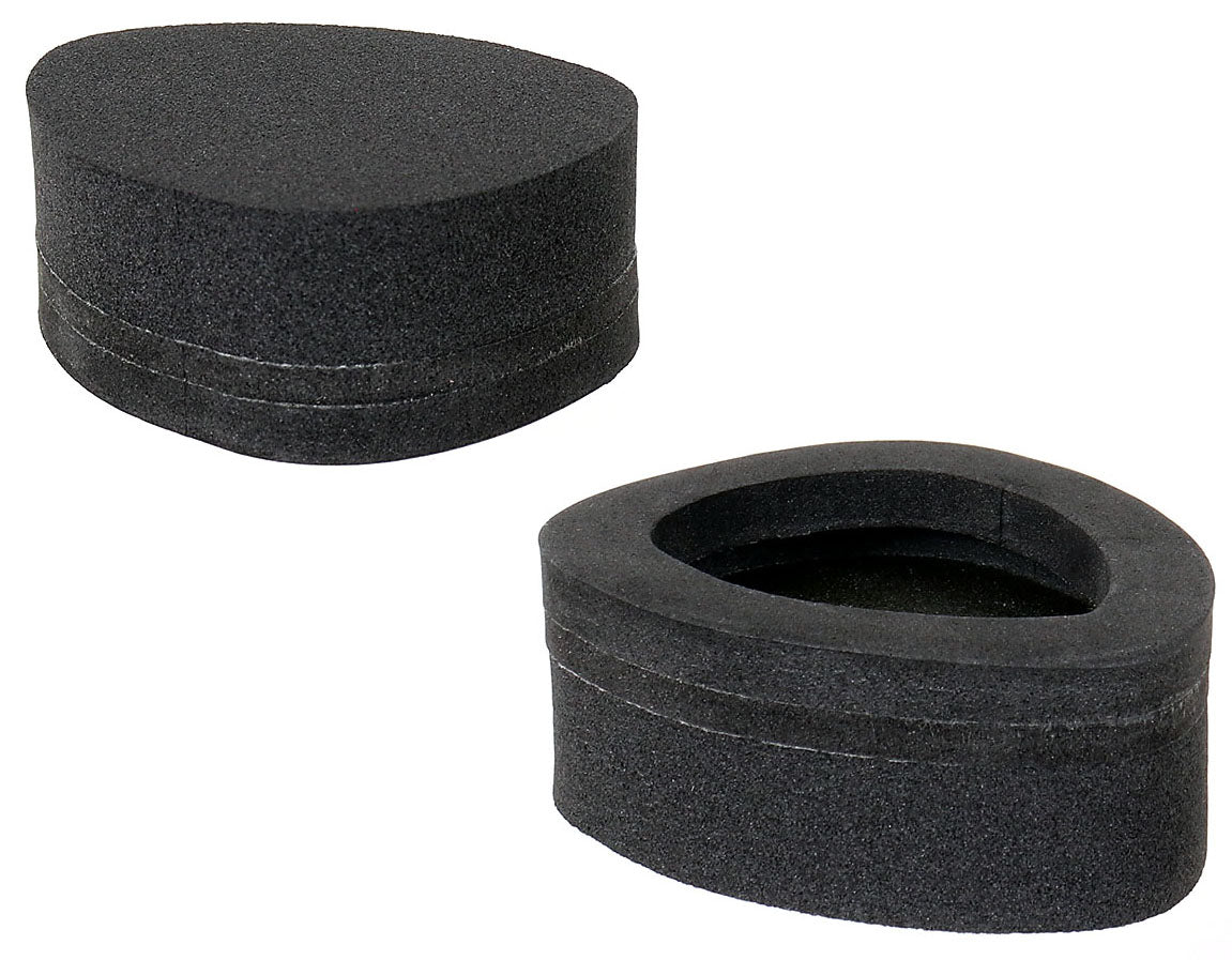 Catrike Replacement Handrest Foam Set, studio top and bottom views