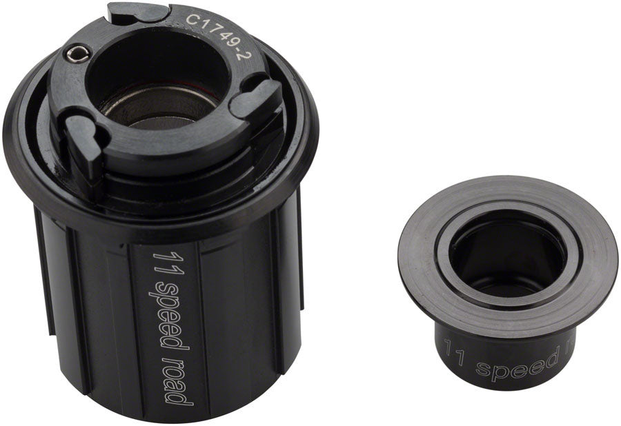 DT Swiss Shimano HG 11 Road 3 Pawl Freehub Body, studio bottom view