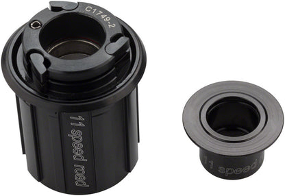 DT Swiss Shimano HG 11 Road 3 Pawl Freehub Body, studio bottom view