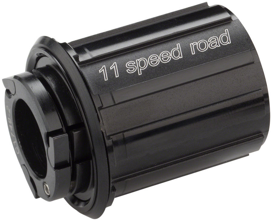 DT Swiss Shimano HG 11 Road 3 Pawl Freehub Body, studio side view
