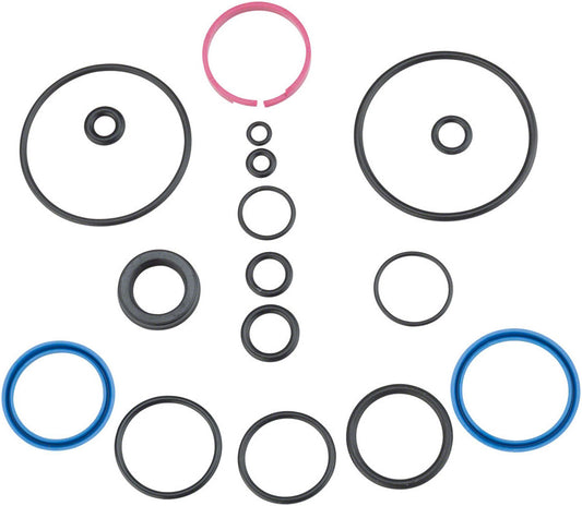 FOX Grip2 Seal Kit for Factory-Series 36 and 40 Forks, studio parts view