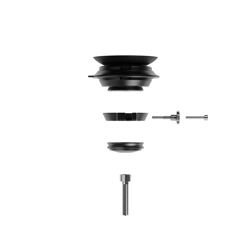 Fidlock VACUUM Ahead Cap Base Mount System exploded studio image