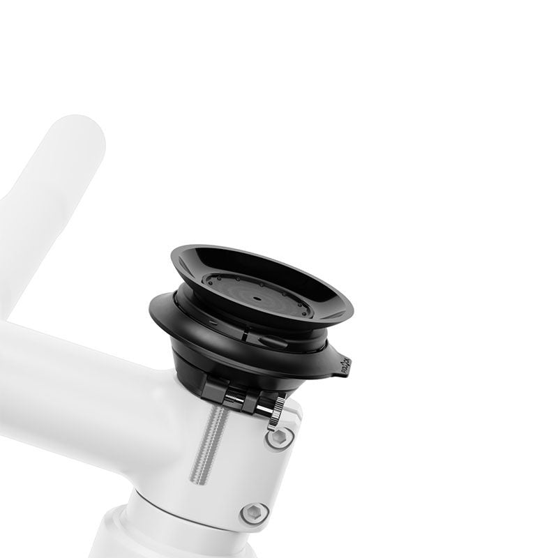 Fidlock VACUUM Ahead Cap Base Mount System mounted to headstem studio image