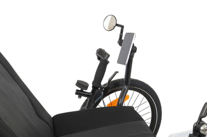 Fidlock VACUUM Universal Phone Patch, studio view shown mounted on trike