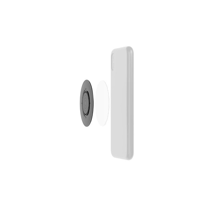 Fidlock VACUUM Universal Phone Patch separated from phone studio image