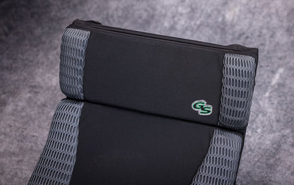 Greenspeed Seat Pad, studio front detail view