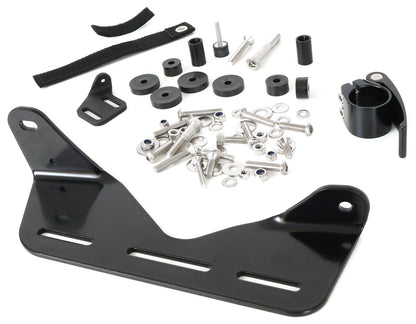 HP Velotechnik Battery Mount Scorpion for FS 26 left, studio left side view with hardware