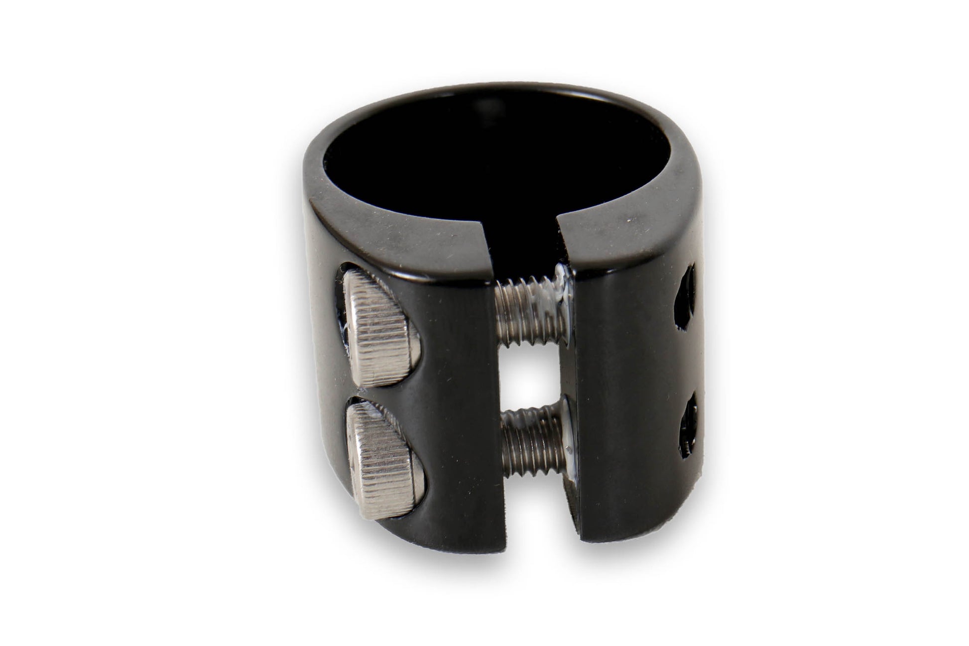 Right HP Velotechnik 30mm Two Bolt Clamp for Two-Piece Handlebar Mounting studio image rear