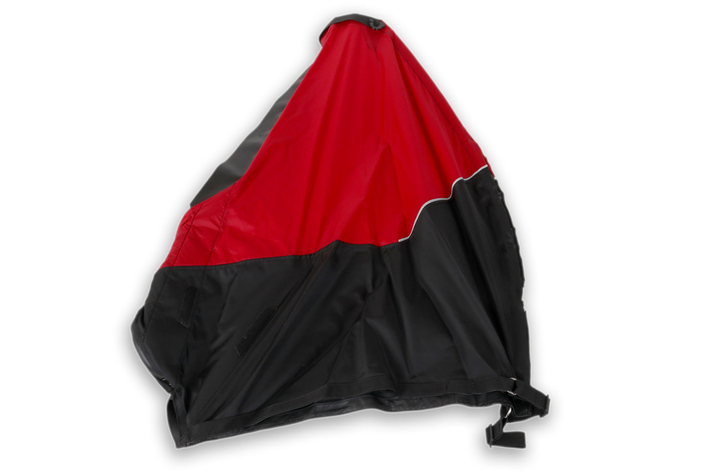 Hase Rain Poncho folded studio image top down angle
