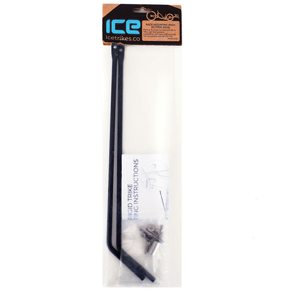 ICE 26 inch Adventure Rigid Rear Rack Mounting Pack