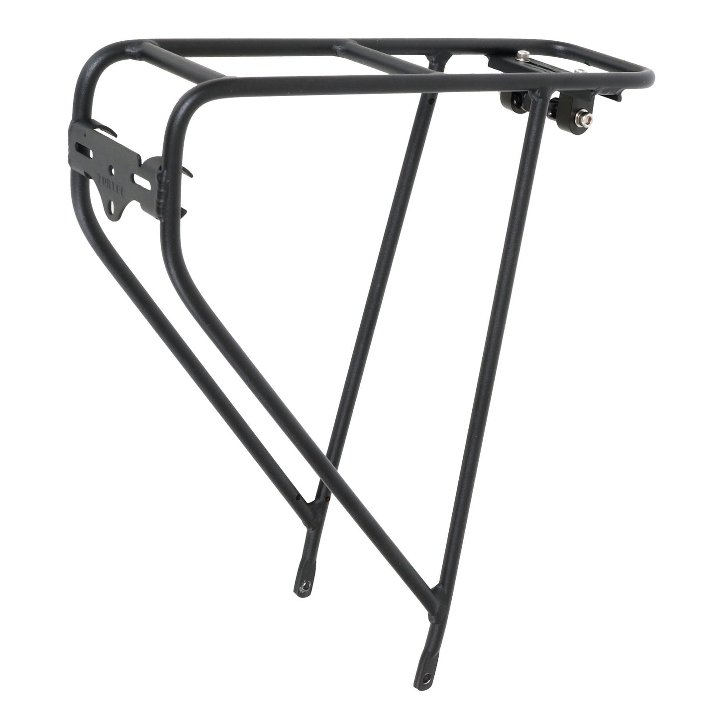 ICE 26 inch Adventure Rigid Rear Rack, studio rear quarter view