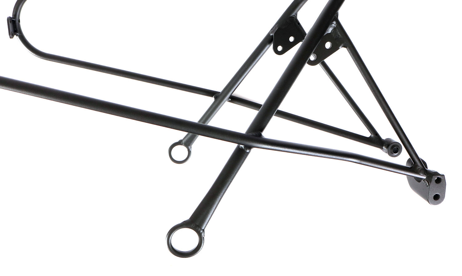 ICE Rear Rack For 20 Inch Suspension W/Top Bag Adapter side detail