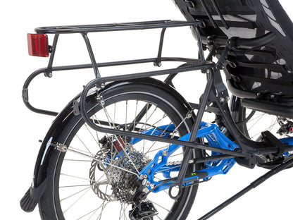 ICE Rear Rack For 20 Inch Suspension W/Top Bag Adapter side view