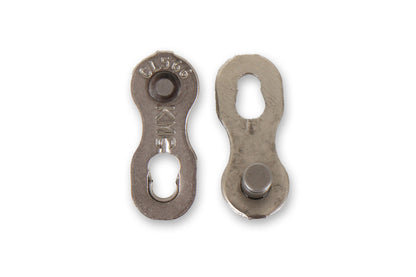 KMC CL566 9 Speed Silver Missing Link studio image front