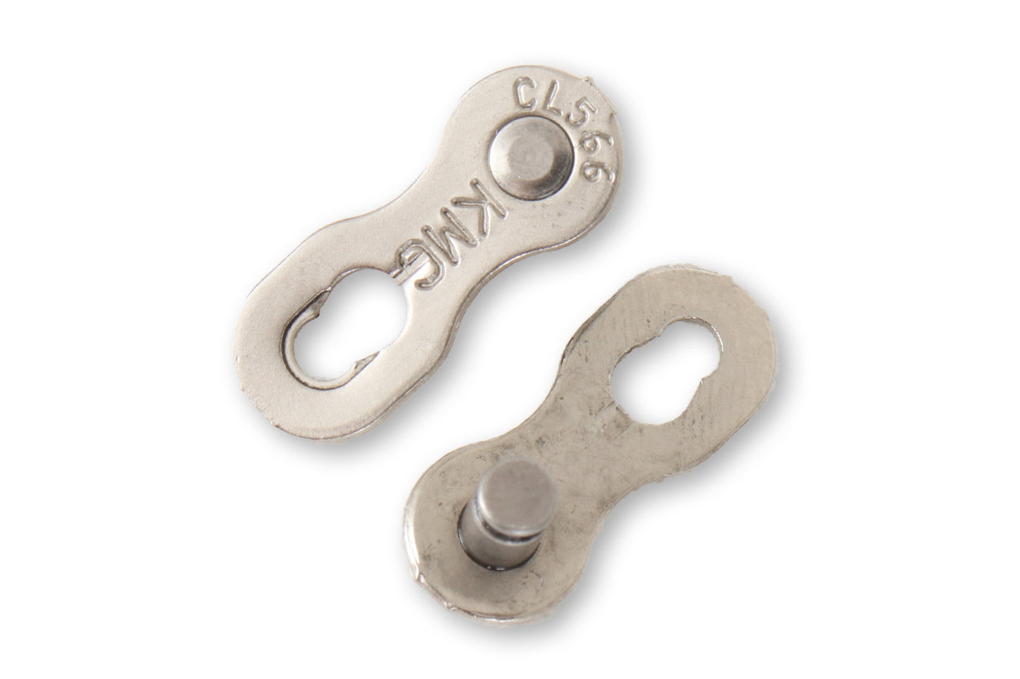 KMC CL566 9 Speed Silver Missing Link studio image side