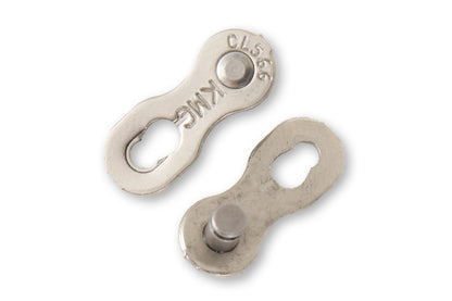 KMC CL566 9 Speed Silver Missing Link studio image side