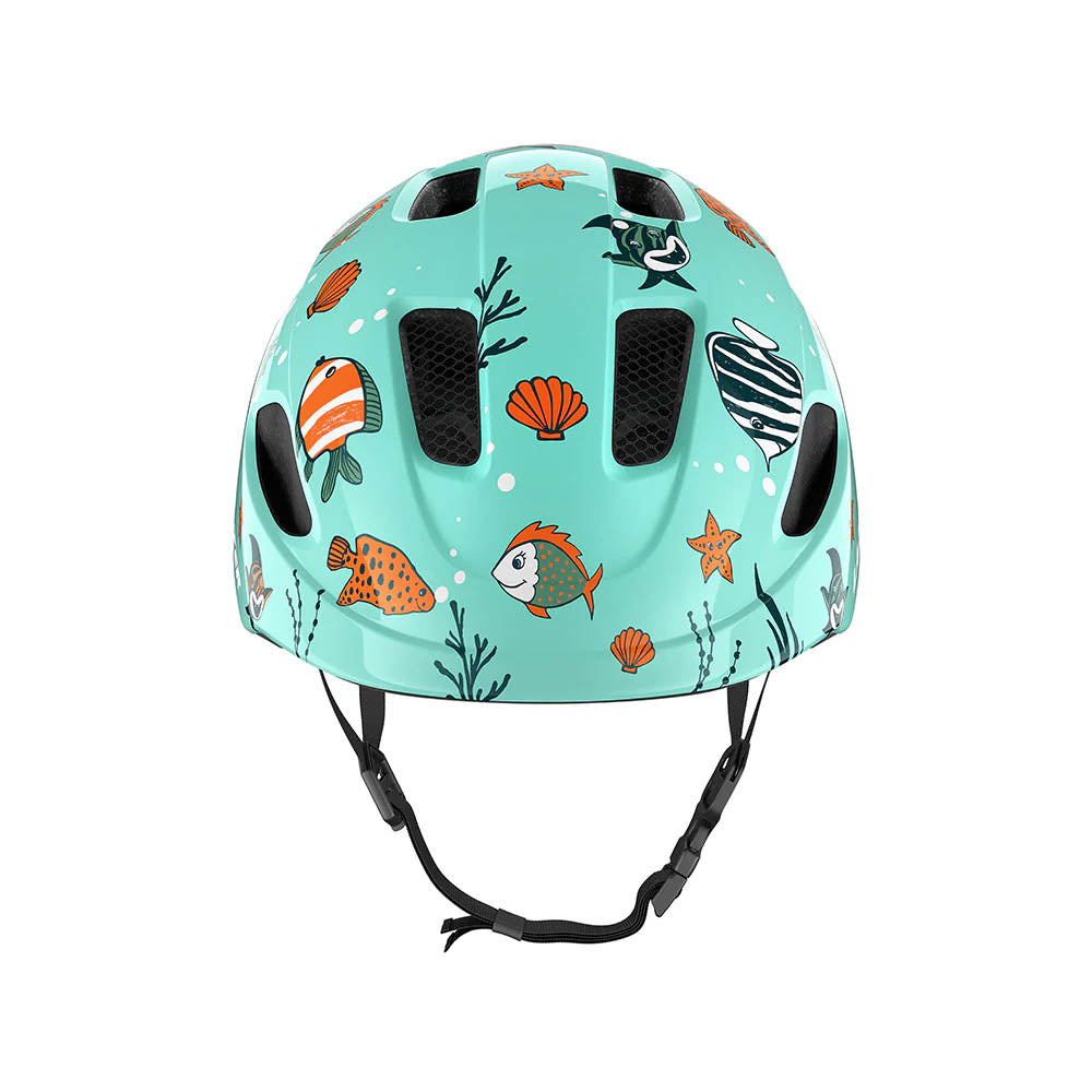Lazer Pnut Kineticore Helmet Youth sealife front view