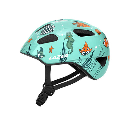 Lazer Pnut Kineticore Helmet Youth sealife opposite side view