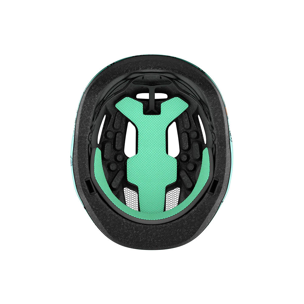 Lazer Pnut Kineticore Helmet Youth sealife underside view