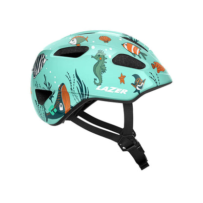 Lazer Pnut Kineticore Helmet Youth sealife side view