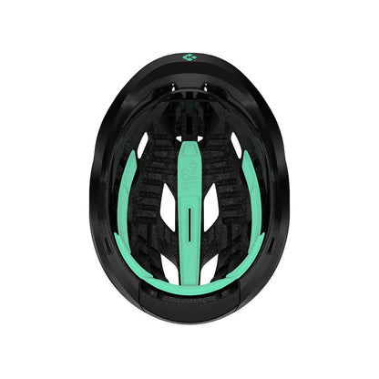 Lazer Strada Kineticore Helmet Full Matte Black underside view studio image