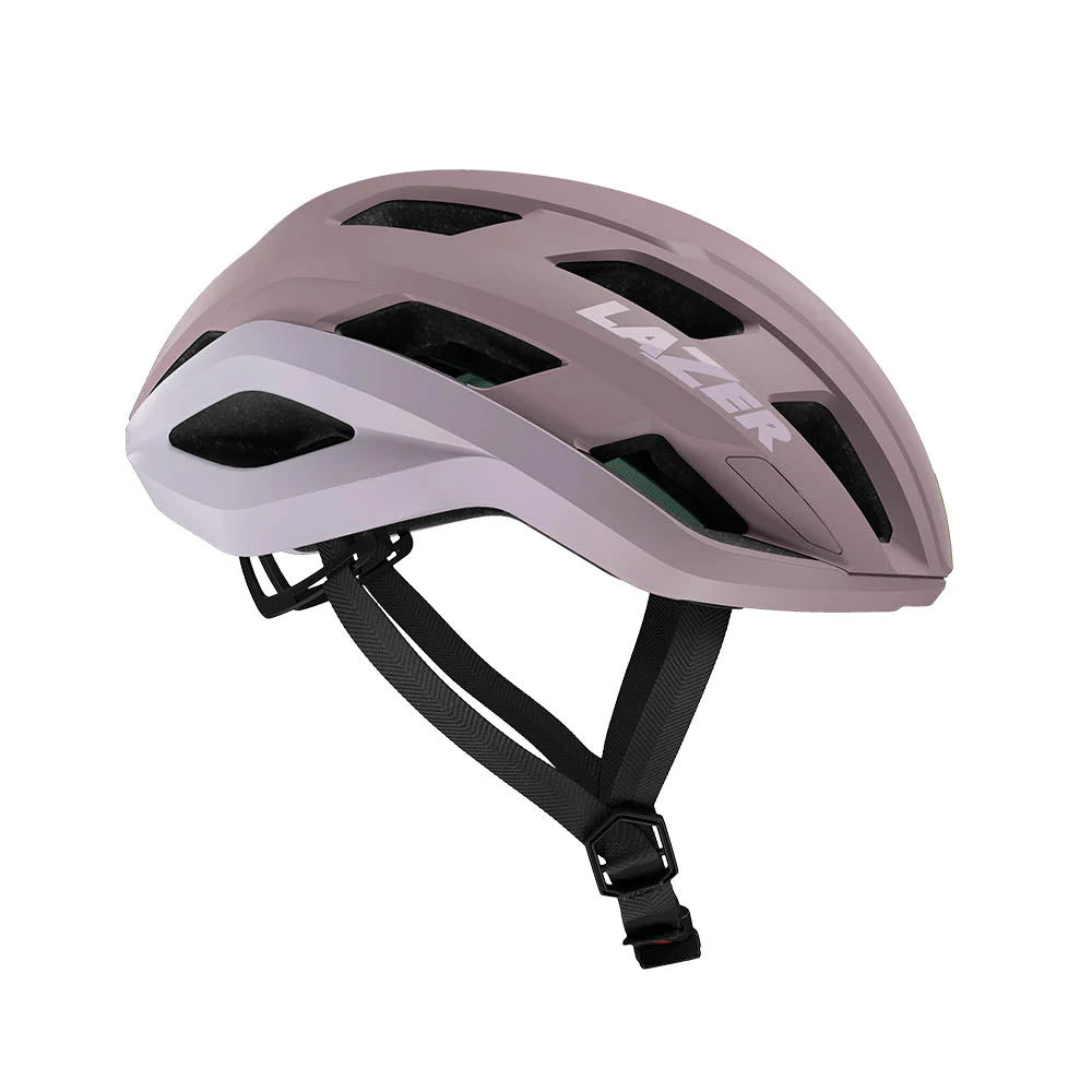 Lazer Strada Kineticore Helmet Lila Pink studio image right side