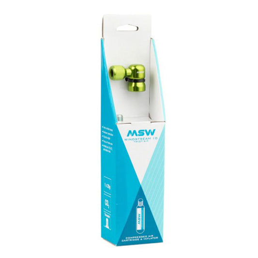 MSW Windstream Twist 20 Kit with 20g CO2 Cartridge in box.
