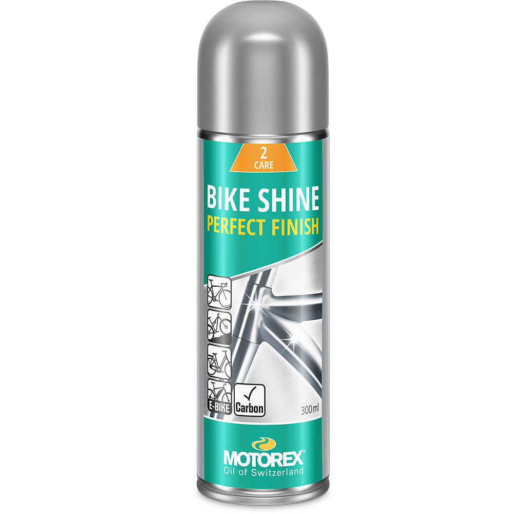 Motorex Bike Shine 300ml, studio front view