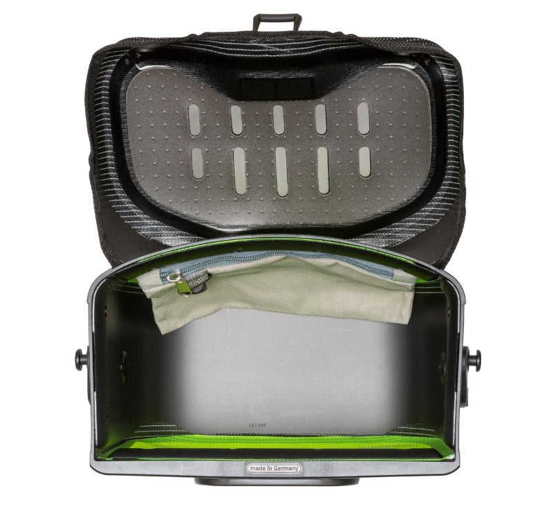 Ortlieb Ultimate High-Vis 6.5 Liter Handlebar Bag Neon Yellow/Black Reflective