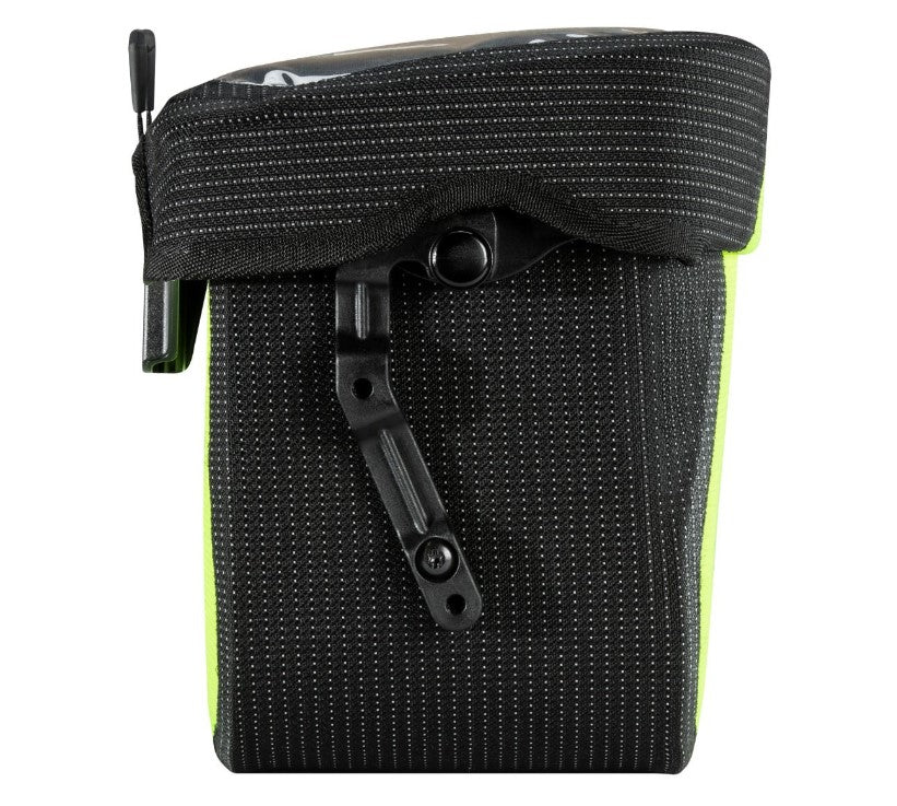 Ortlieb Ultimate High-Vis 6.5 Liter Handlebar Bag Neon Yellow/Black Reflective