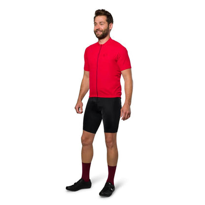 Pearl Izumi Mens Quest Jersey Gogi Berry fullbody studio image front