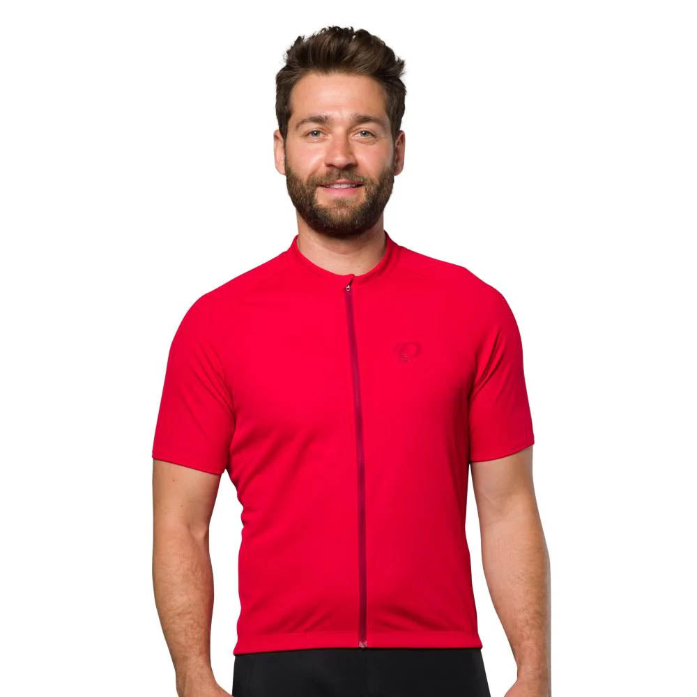 Pearl Izumi Mens Quest Jersey Gogi Berry studio image half body front